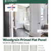 1.0 - Woodgrain Primed Flat Panel Interior Doors
